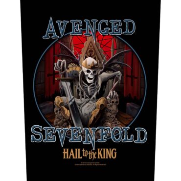 Avenged Sevenfold Hrbtni Našitek: Hail To The King