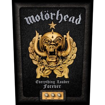 Motorhead Hrbtni Našitek: Everything Louder Forever