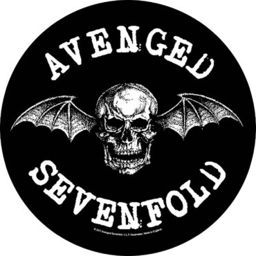 Avenged Sevenfold Hrbtni Našitek: Death Bat