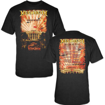 Megadeth Majica: China Whitehouse (Back Print)