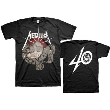 Metallica Majica: 40th Anniversary Garage (Back Print)