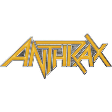 Anthrax Značka: Logo (Enamel In-Fill)