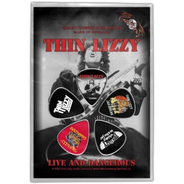 Thin Lizzy Set Plektrov - Trzalic: Live & Dangerous