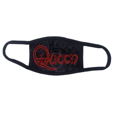 Queen Obrazna Maska: Red Retro Logo