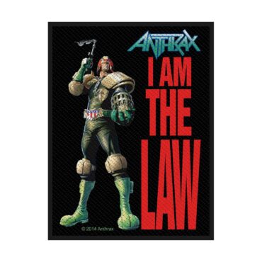 Anthrax Našitek: I Am The Law (Loose)