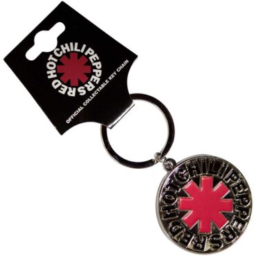 Red Hot Chili Peppers Obesek za Ključe: Asterisk Logo Silver