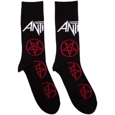 Anthrax Nogavice: Pentathrax Pattern (UK Size 7 - 11)