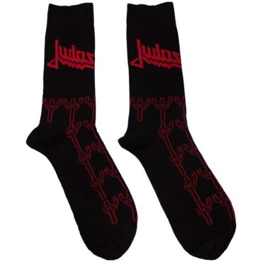 Judas Priest Nogavice: Trident Pattern (UK Size 7 - 11)
