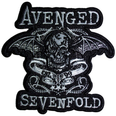 Avenged Sevenfold Našitek: Deathbat Transparent Cut-Out