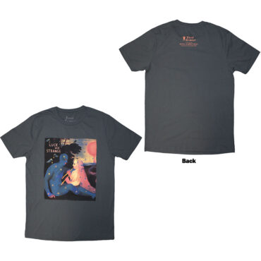 David Gilmour Majica: Luck & Strange London 2 (Grey) (Back Print & Ex-Tour)