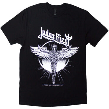 Judas Priest T-Shirt: Angel Of Retribution Angel Rising (Black)