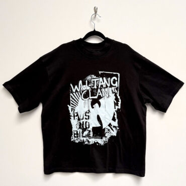 Wu-Tang Clan Oversized Boxy T-Shirt: Graffiti (Black)