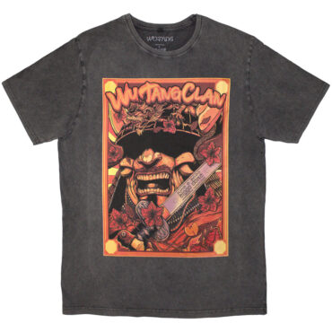 Wu-Tang Clan Stone Wash T-Shirt: Amsterdam '23 (Charcoal Grey)