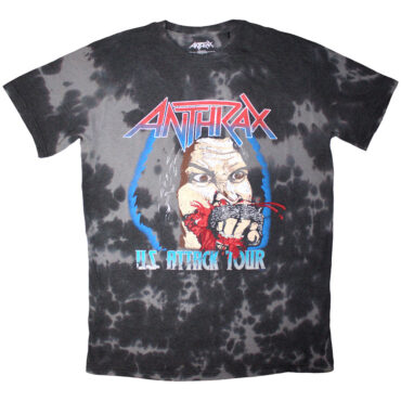 Anthrax T-Shirt: Fistful Of Metal (Black) (Wash Collection)