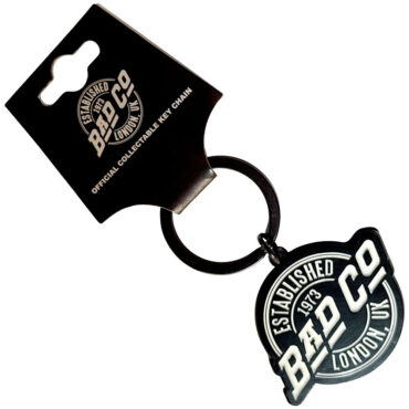 Bad Company  Keychain: Est. 1973 Circle Logo