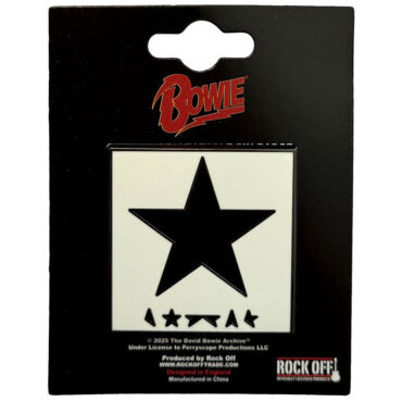 David Bowie Pin Badge: Blackstar