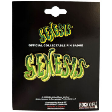 Genesis Pin Badge: Green Classic Logo