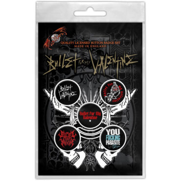 Bullet For My Valentine Button Badge Pack: Logo