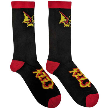 Ozzy Osbourne Ankle Socks: Bat (Black) (UK Size 4 - 7)
