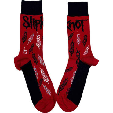 Slipknot Ankle Socks: Tribal S (Red) (UK Size 4 - 7)