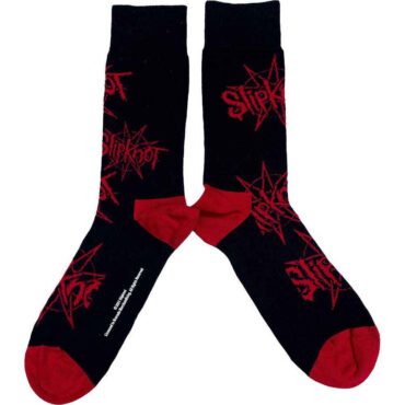 Slipknot Ankle Socks: Logo & Nomogram (Black) (UK Size 4 - 7)