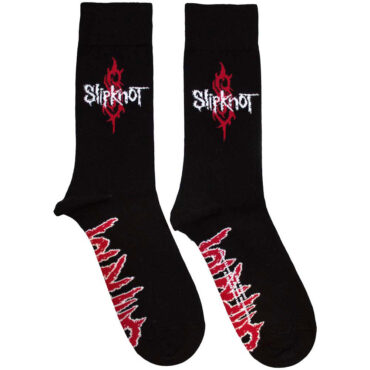 Slipknot Ankle Socks: Tour '22 (Black) (UK Size 4 - 7)