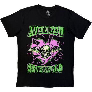 Avenged Sevenfold Carbon T-Shirt: Heart Break (Black)