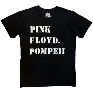 Pink Floyd Carbon T-Shirt: Pompeii Stencil (Black)