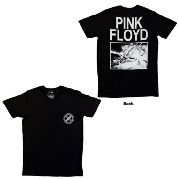 Pink Floyd T-Shirt: Bike Gear (Black) (Back Print)