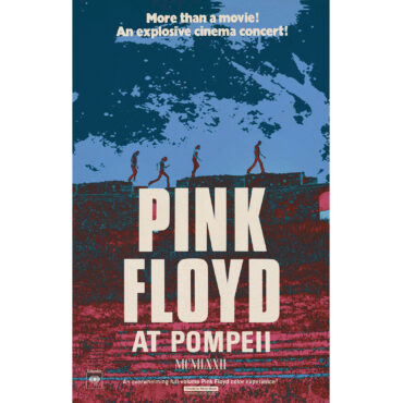 Pink Floyd Textile Poster: Live In Pompeii